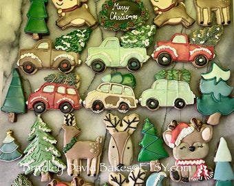 Dancing Reindeer & Cut your Own Tree Farm Cookies