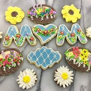 Mothers Day Flower Trellis Cookies image 1
