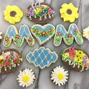 Mothers Day Flower Trellis Cookies image 2