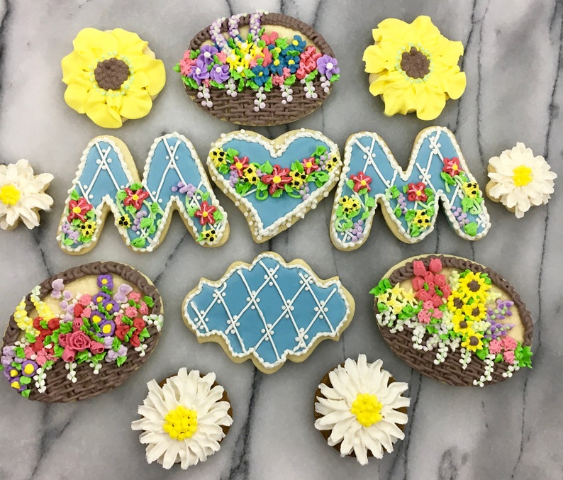 Mothers Day Flower Trellis Cookies image 2