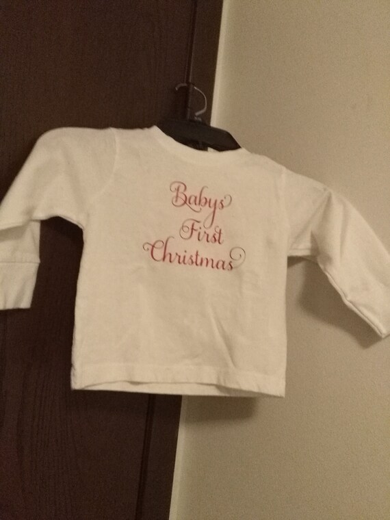Chemise de Noël bébé-chemise bébé- manches longues bébé-chemise de