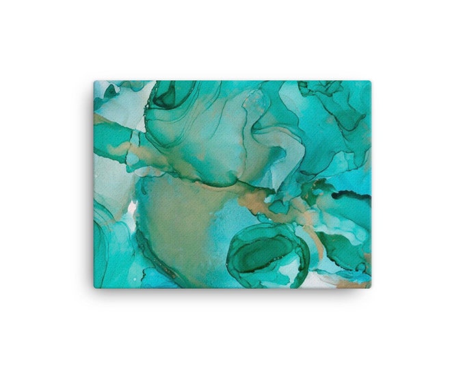 Malachite Canvas Print
