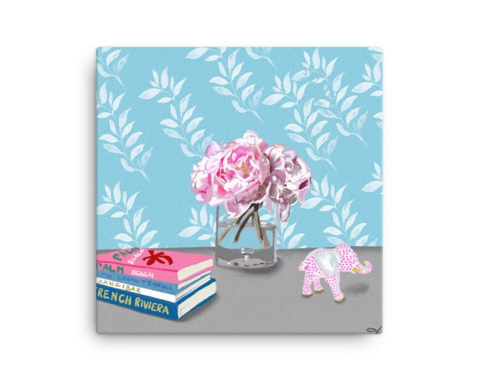 Peony still lifeCanvas