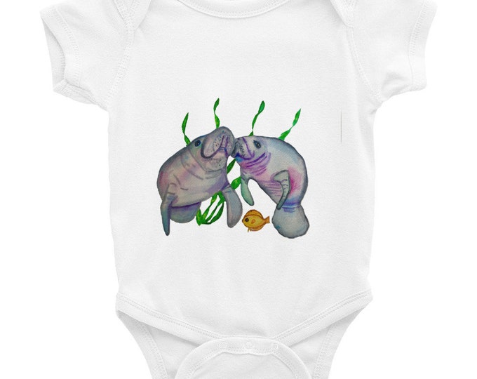 Manatee Infant Bodysuit