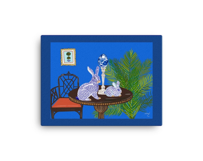 Canvas print of “Blue Room”