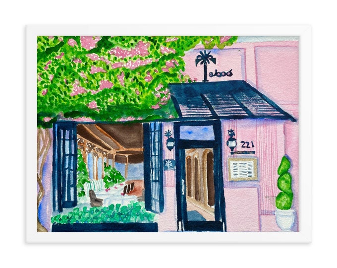 Framed Print, “Taboo, Palm Beach”