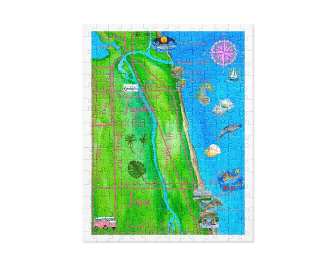 Jigsaw puzzle of Jupiter and Juno FL