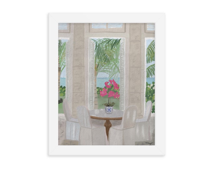 Framed print of “Room With a View”