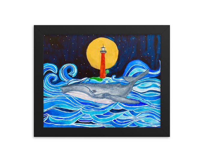 Framed poster “Jupiter Moon’