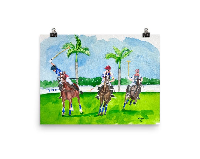 Palm Beach Polo print