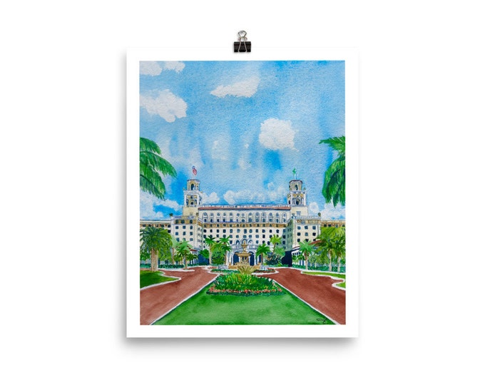 Breakers Hotel, Palm Beach Print