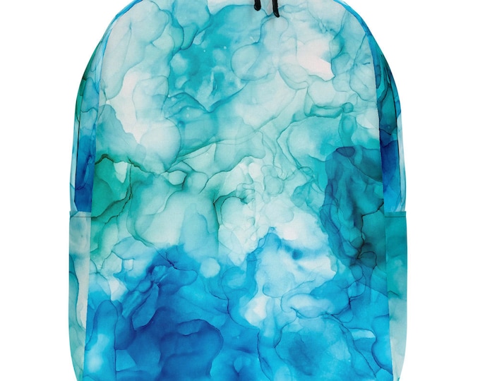 Blue Water Minimalist Backpack