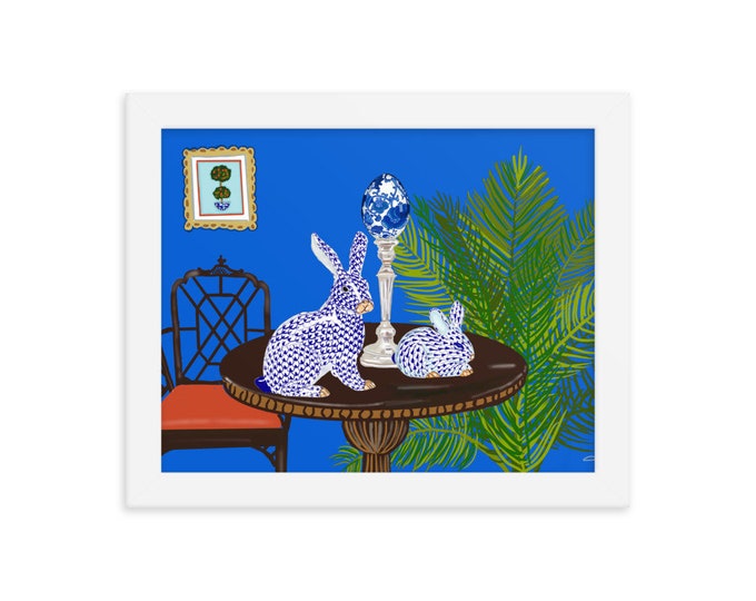 Framed print of “Blue Room”