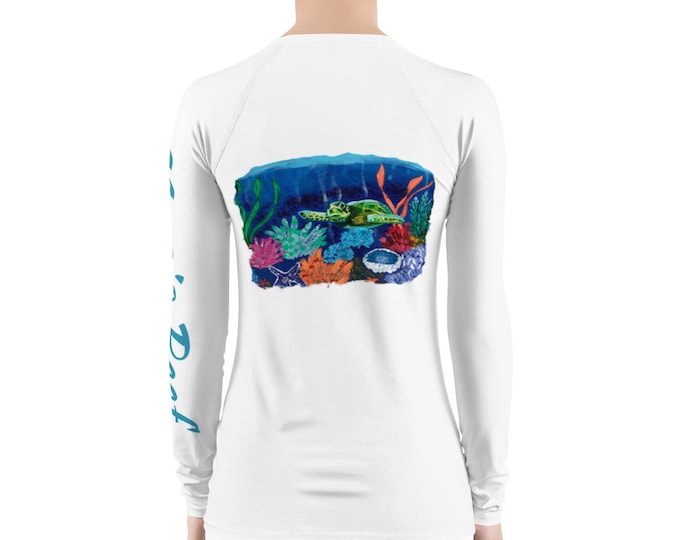 Women's Sea Turtle Rash Guard