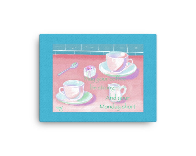Coffee Canvas print