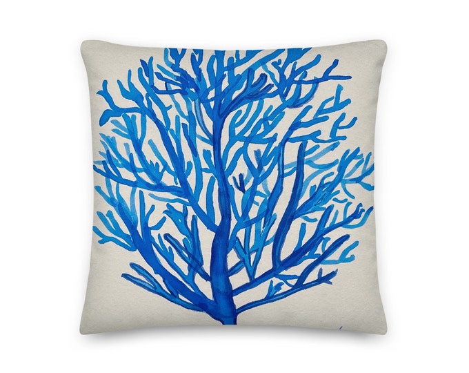 Blue Coral Premium Pillow