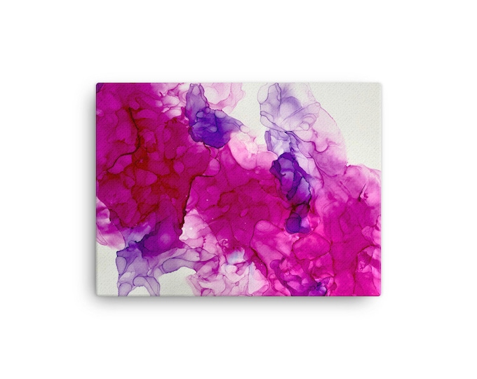 Magenta Aura Canvas Print