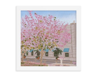 Framed print of “Spring in Palm Beach”