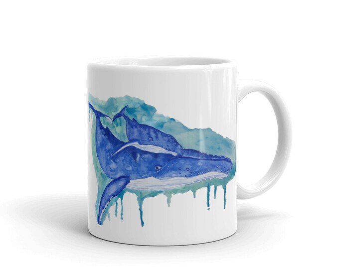 Whale and Calf Mug