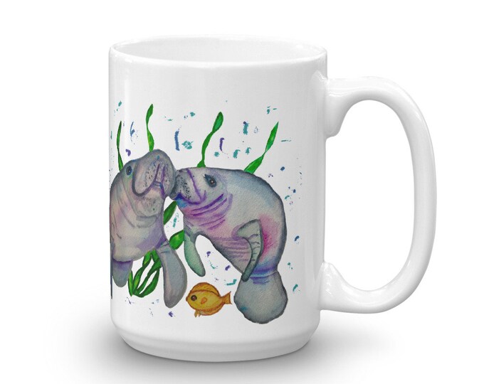 Manatee Kisses Mug