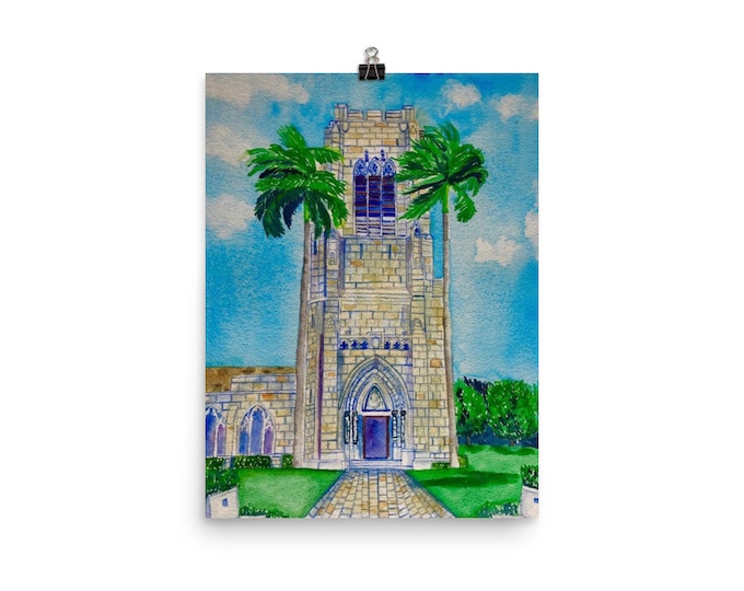 Print of Bethesda By the Sea, Palm Beach