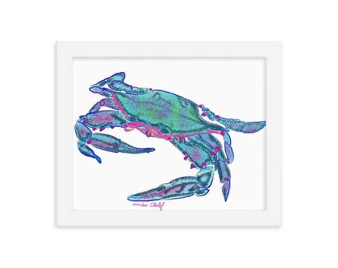 Feeling Crabby Framed poster