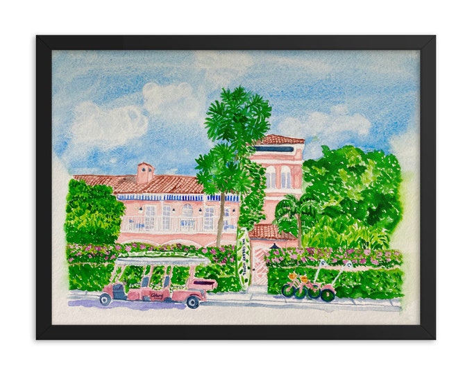 Framed Print of Colony Hotel