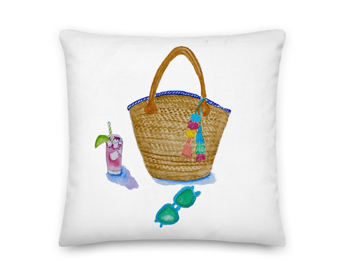 Beach Bag Premium Pillow
