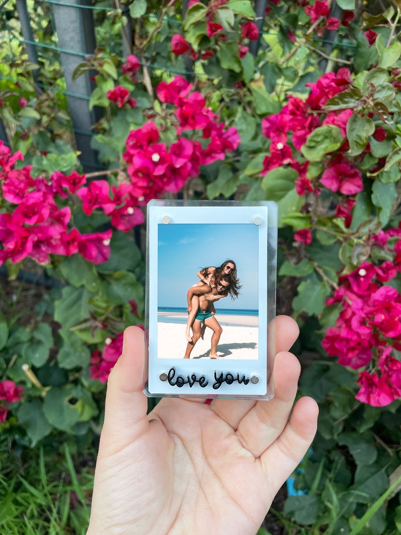Personalized Photo Magnet, Instant Photo Magnet, Custom Photo Magnet ...