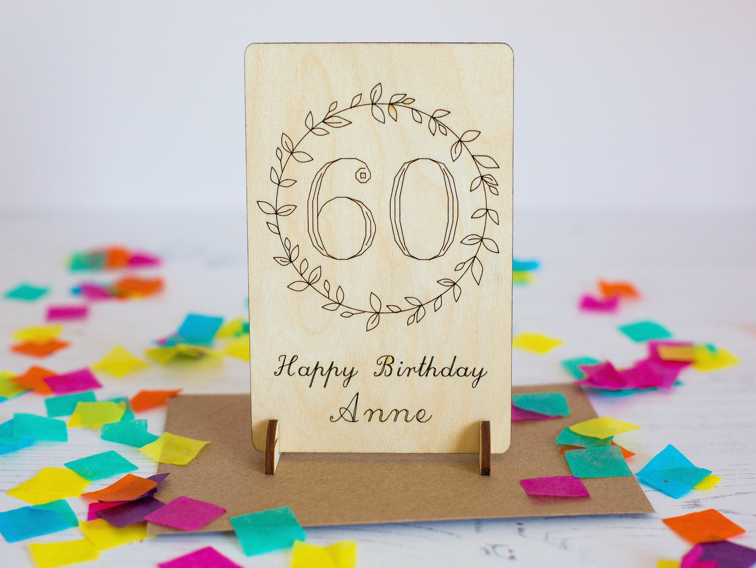 60 Geburtstagskarte 60 Karte 60 Geburtstag Karte 60 | Etsy
