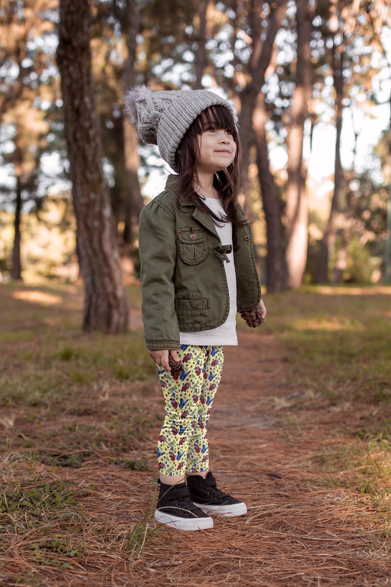 Bugs and Butterflies Kid/'s Leggings