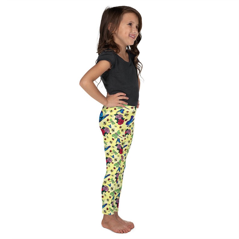 Bugs and Butterflies Kid/'s Leggings