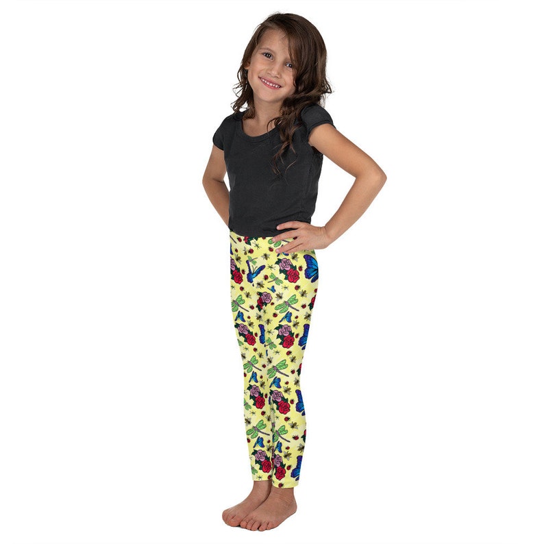 Bugs and Butterflies Kid/'s Leggings