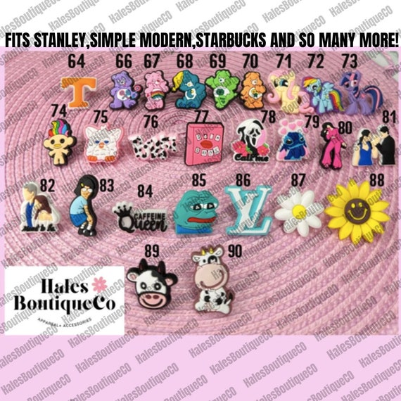 Stanley Straw Topper Cup Charm Stanley Accessories Cute Straw