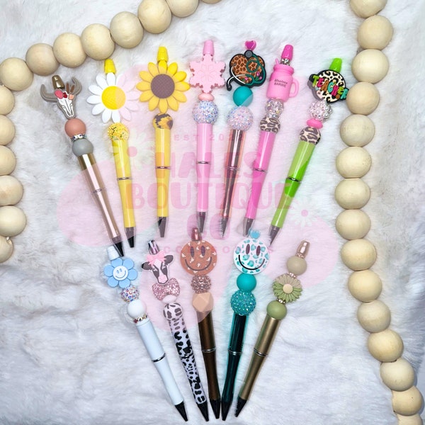 Custom Pen, Western Gifts, Nursing Accessories, Beaded Pens, Custom Gifts For Loved Ones, Bridesmaids Gift, Teacher Appreciation, Focal Bead