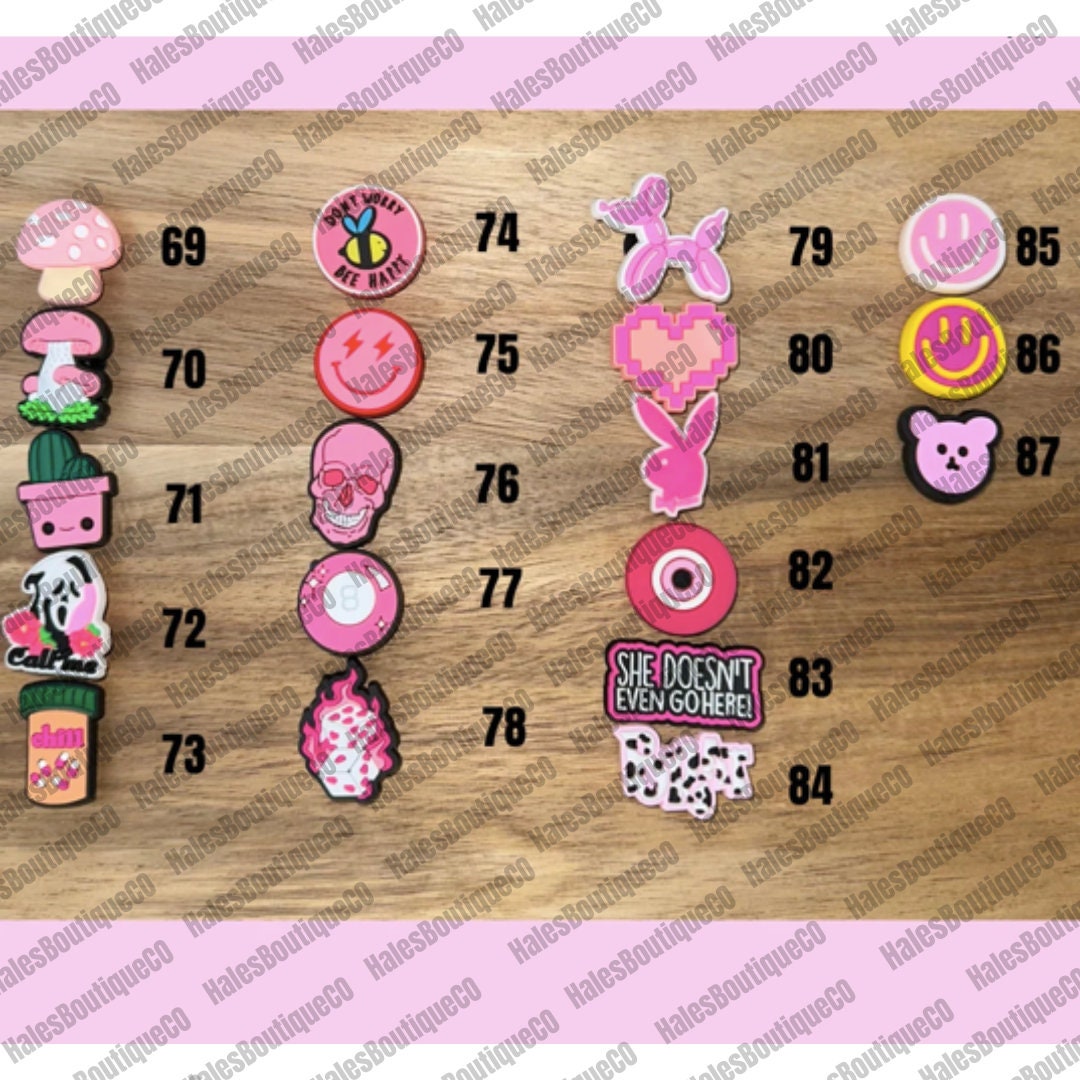 Croc Charms Croc Jibbitz Charms for Your Crocs Cute Shoe Etsy