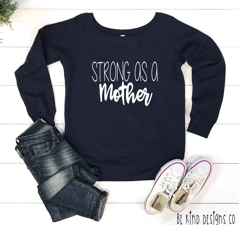Mom Strong Tee Gift For Mom Mom Life Shirt Trendy Shirts For Mom Mother/'s Day Gift Strong As A Mother Long Sleeve Flowy Tee