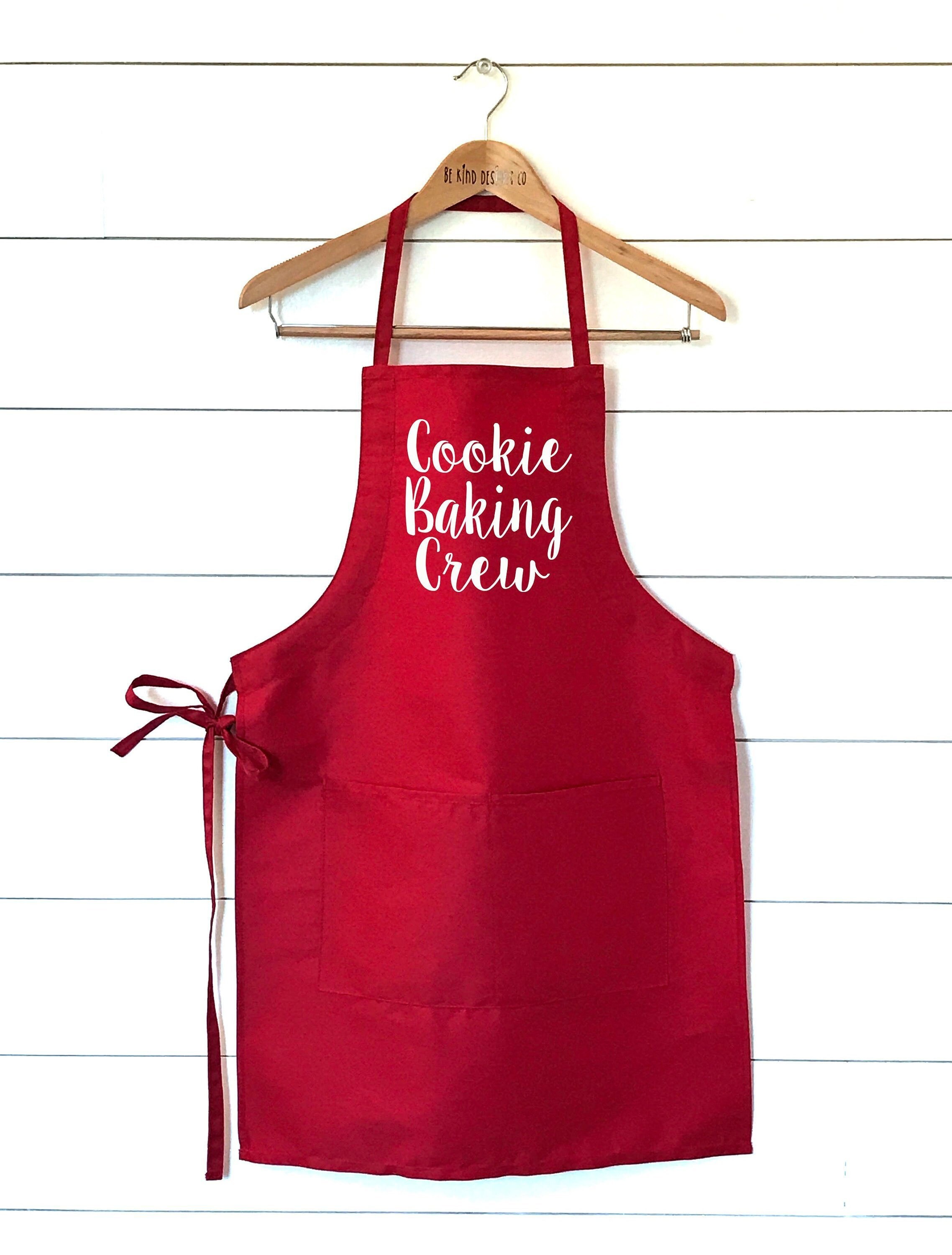 Cookie Baking Crew 30 Apron Adult Christmas Apron Etsy
