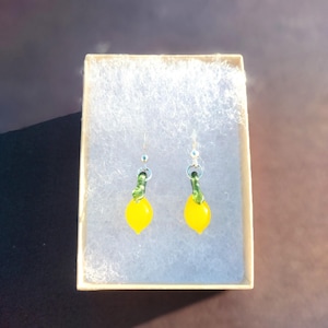Limoncello Lemon Earrings