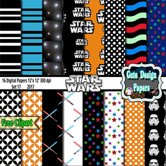 Star Warts Digital Paper Digital Backgrounds Green White Etsy