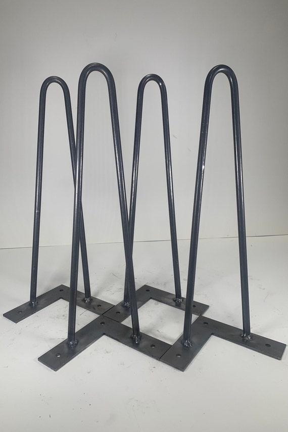 Set Of 4 Hairpin Legs Diy Table Mcm - Metal Coffee Table Legs Diy Set Of 4 Hairpin Legs Diy Table Mcm - Metal Coffee Table Legs Diy