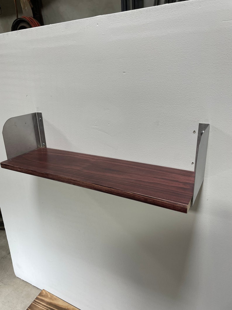 Stainless Steel Wall Shelf Brackets Set of 2 6 X Etsy