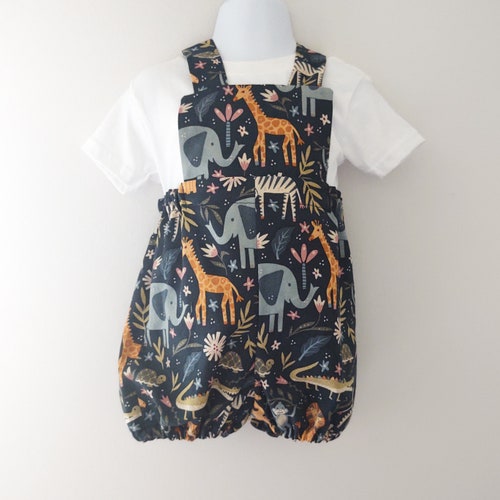 Safari Romper Two at the Zoo Jungle Cake Smash Outfit Baby - Etsy