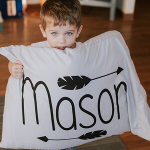 Personalisierter Kinderkissenbezug: Individuelles Namenskissen Geschenk