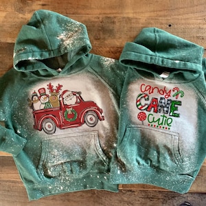 Thanksgiving-kalkoensweater voor kinderen: gewassen raglanbleek afbeelding 5
