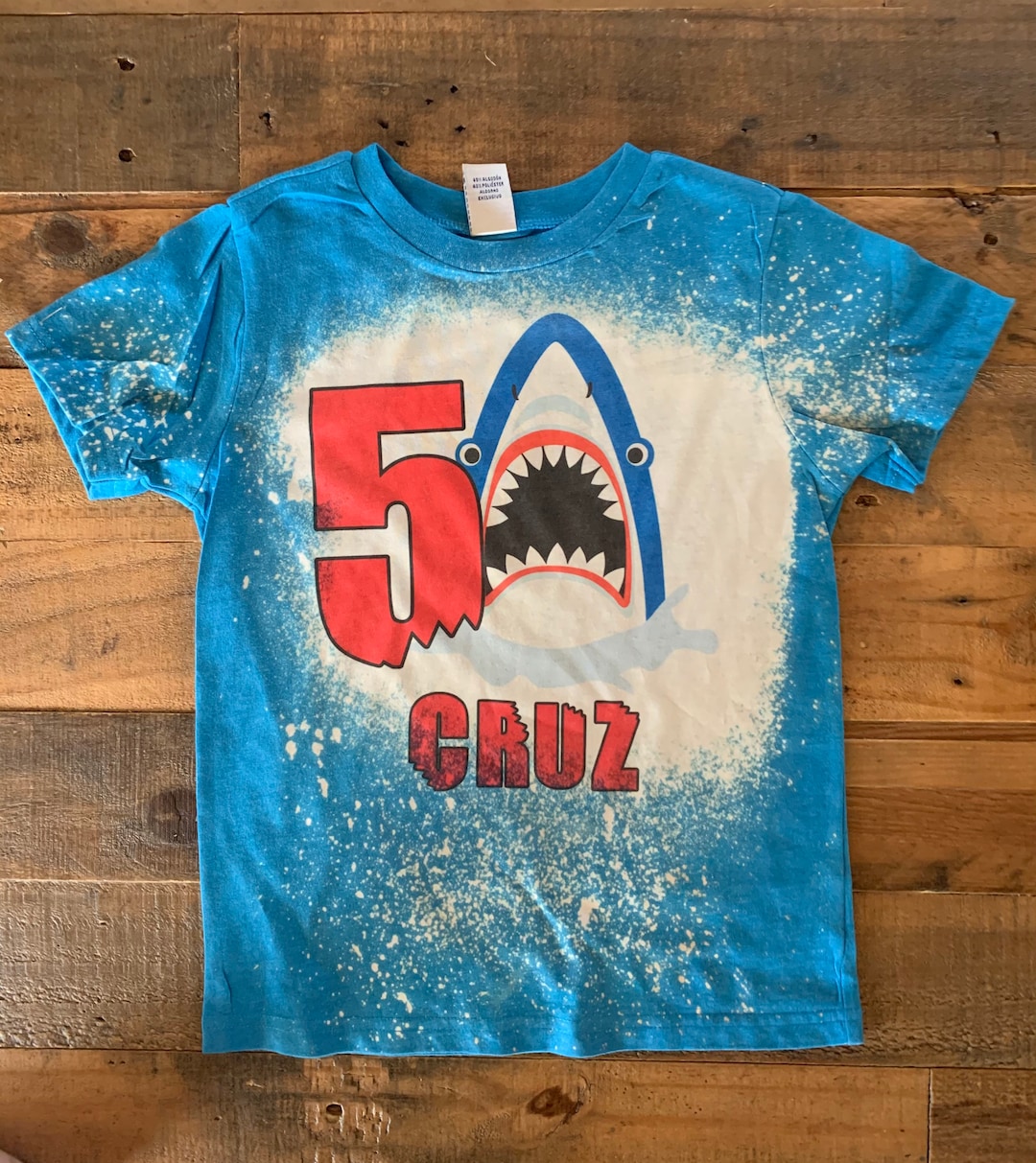 Shark Birthday Shirt 5th Birthday Shark Shirt Boys Shark - Etsy