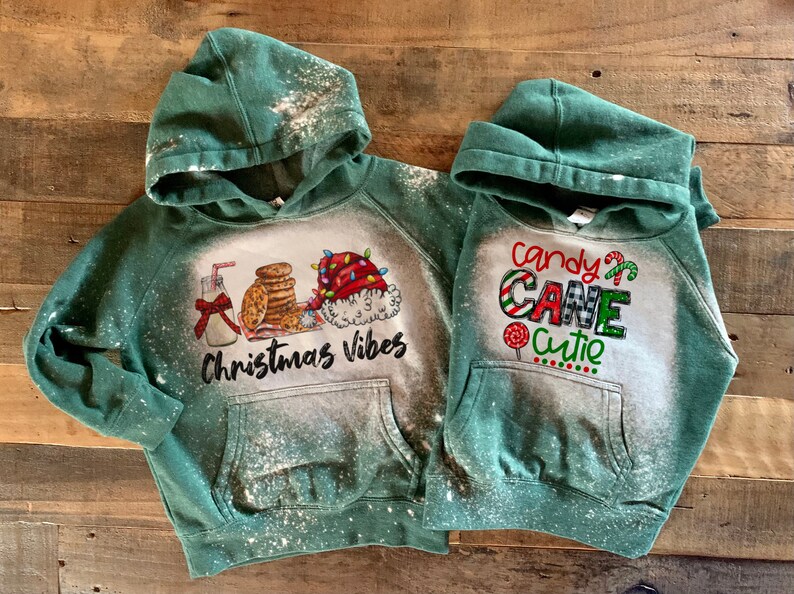 Thanksgiving-kalkoensweater voor kinderen: gewassen raglanbleek afbeelding 6