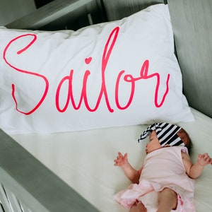 Almohada personalizada bebé o niños