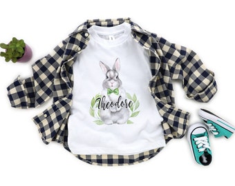 Kids Easter Bunny Shirt: Matching Sibling T-Shirts