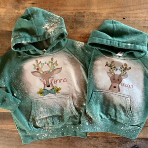 Thanksgiving-kalkoensweater voor kinderen: gewassen raglanbleek afbeelding 7